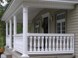 balaustrada de poliuretano, corrimão de varanda , balaústre de montagem lateral, corrimão ornamental , corrimão