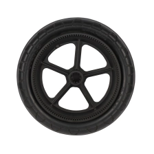 Cina solid rubber toy wheels,pu foam tire,baby stroller wheels produttore