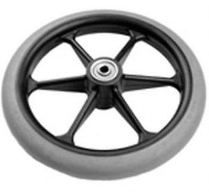 solid rubber toy wheels,pu foam tire,baby stroller wheels