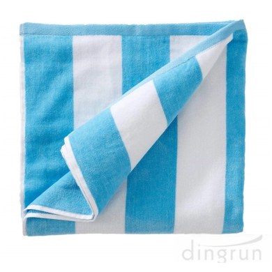 100% Cotton Cabana  Stripe Beach Towel