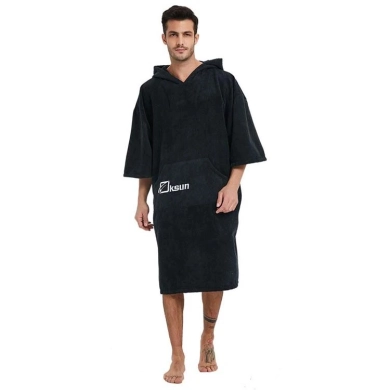 100% Cotton Custom Poncho Hooded Towel