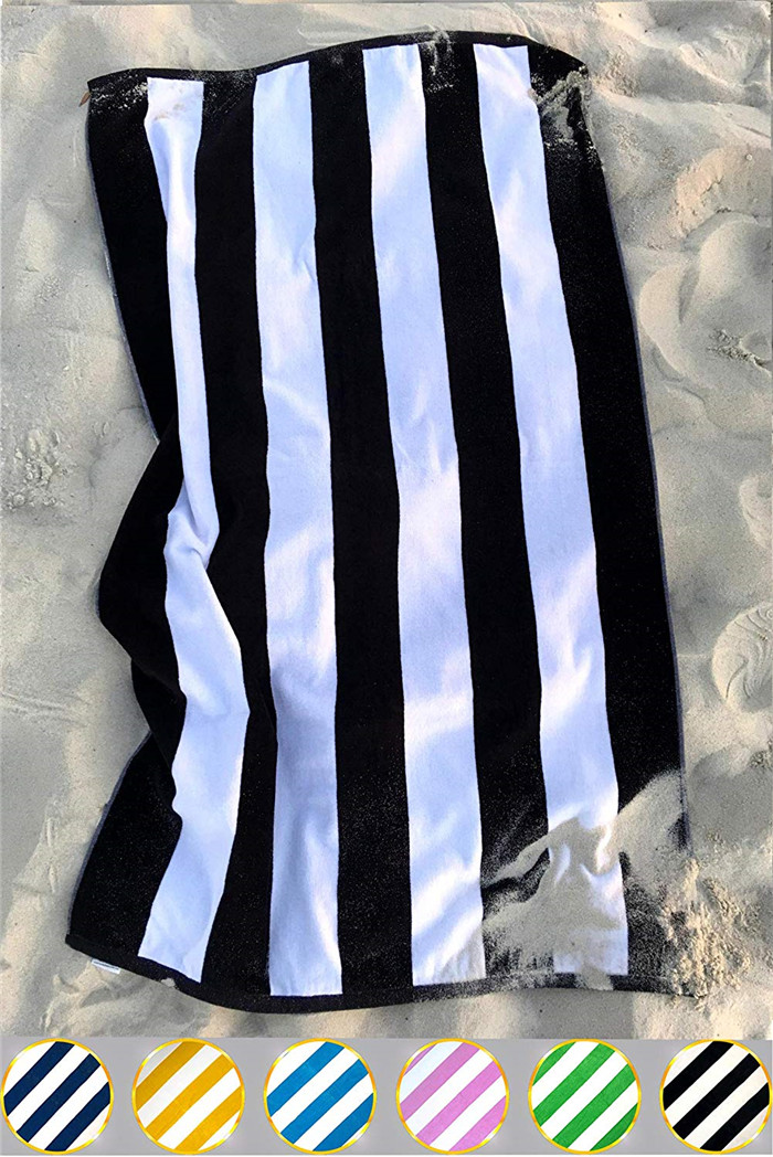 100% Cotton Stripe Beach Towel