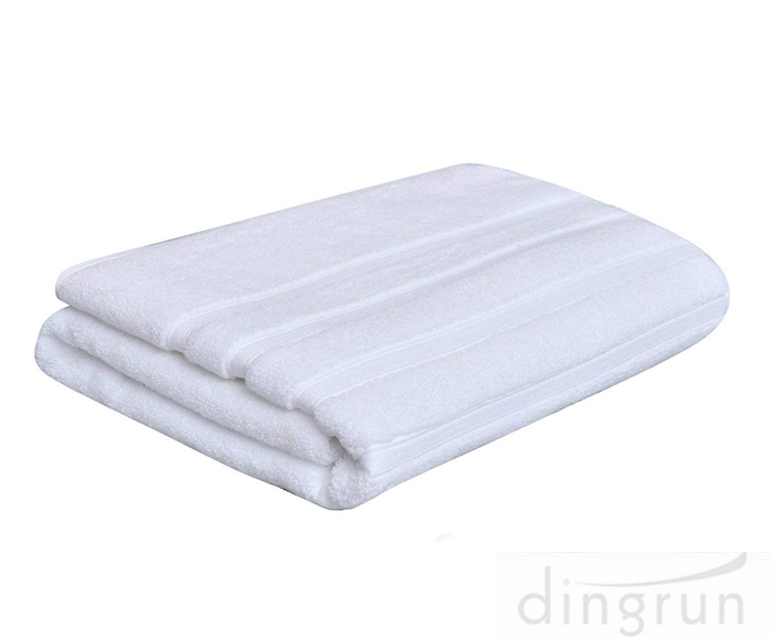 100% coton épaisse ultra absorbant serviette de bain blanche surdimensionnée ultra doux luxe extra grandes serviettes de bain