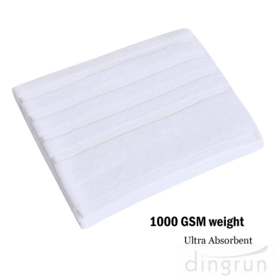100% Cotton Thick Ultra Absorbent Super Soft Oversized White Bath Towel Luxury Extra Large Hotel Towels