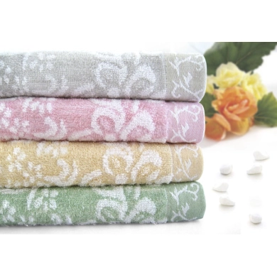 2014 new  style high quality cotton jacquard towels