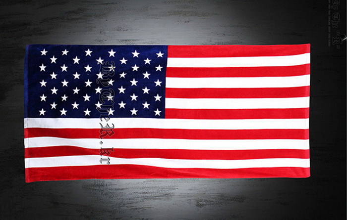 Amerikanische Flagge Badetuch