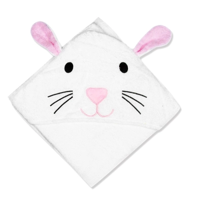 Baby Bath Towel Organic Bamboo Hooded Towel With Animal Ears