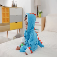 中国 竹綿フード付きタオル動物ベビーバスローブ新生児幼児バスタオル メーカー