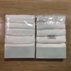 porcelana China Manufacturers 100% puro algodón infantil muselina blanca eructar pañal de tela fabricante