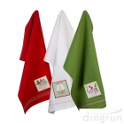 Κίνα Χριστουγεννιάτικη πετσέτα κουζίνας Πετσέτες κουζίνας Πετσέτες χεριών Διακοσμητικά υπερμεγέθης τέλειο δώρο για διακοπές κατασκευαστής