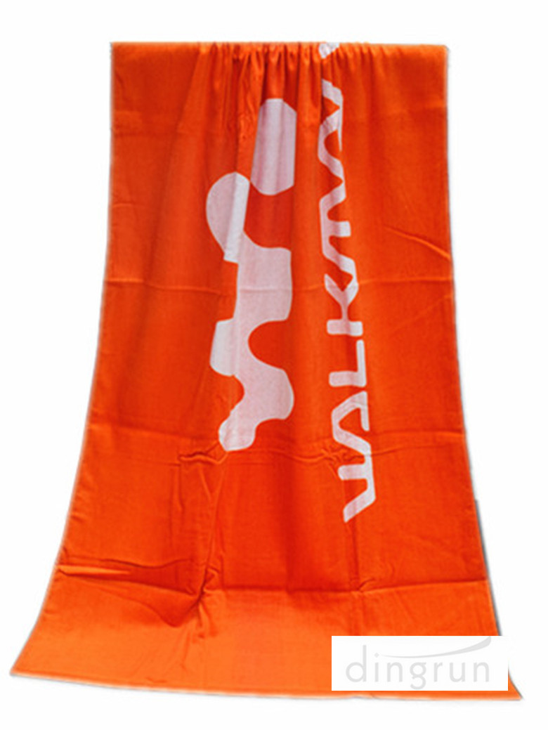 Baumwolle kundengebundene doppelte Seite gedrucktes Strand-Tuch 70 * 140cm