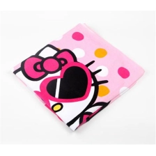 China Cotton Velour Personalized kids Beach Towels manufacturer