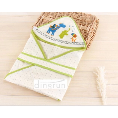 Cozy Custom Baby Hooded Towel For Bath  Animals Design 80*80cm