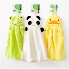 China cute cotton baby hooded towel wholesale manufacturer