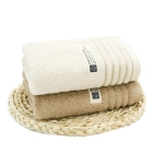 China Luxury Face Towels 100% Organic Cotton Towels Soft Color Hand Towels manufacturer