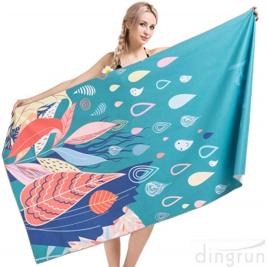 Microfiber Beach Towel for Children and Adults