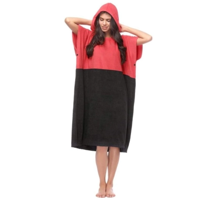 Microfiber Customized Size and Logo Beach Changing Robe Surf Poncho Towel Custom Changing Towel