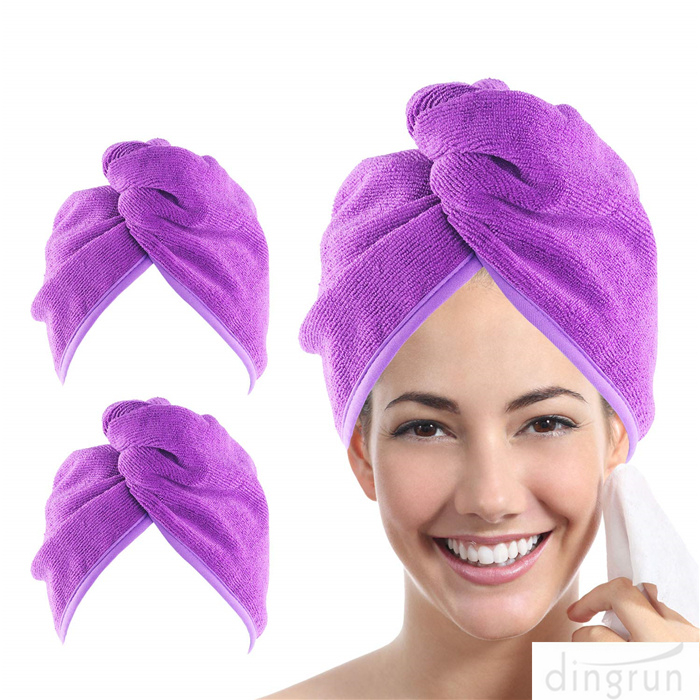 Asciugamano per capelli in microfibra per donna