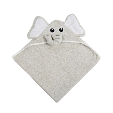 Organic Bamboo Baby Animal Hooded Towel