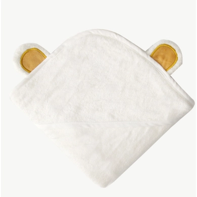 Organic Bamboo Baby Animal Hooded Towel