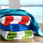 China Oversized 100% algodão barato toalha de praia personalizado fabricante