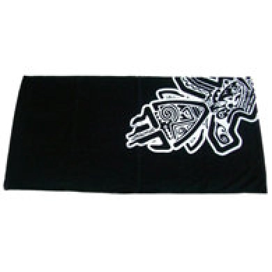 2014 two side print beach towel one side velour ,one side terry.
