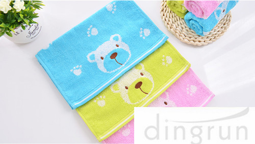 Supper soft Pure Cotton Customized Face Wash Towel Eco-friendly