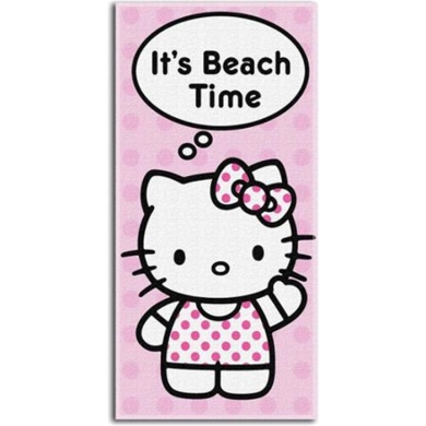 hot sale hello kitty beach towel for promotion