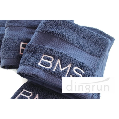 luxury embroidery monogrammed hand towels