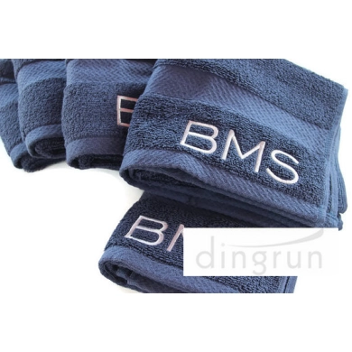 luxury embroidery monogrammed hand towels