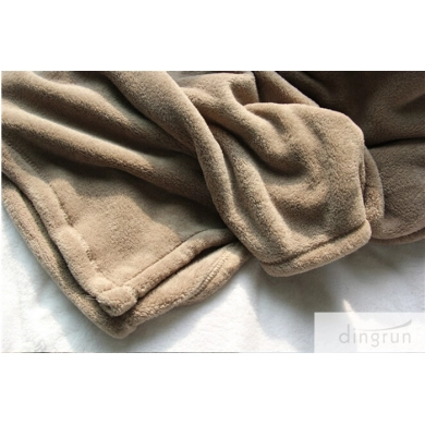 soft coral fleece blanket