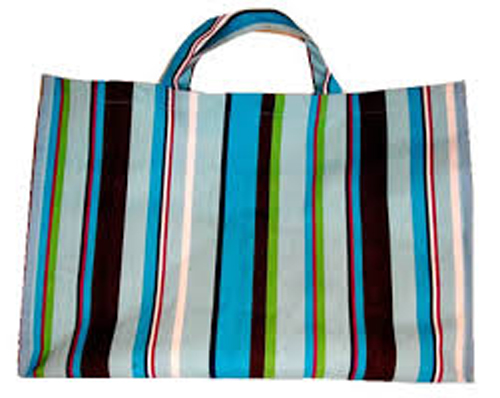 100% cotton fashionable beach towel bag