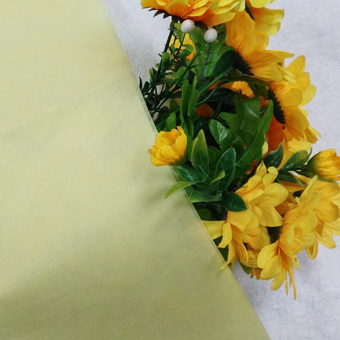Wrapping Non Woven Fabric Factory, Peanut Embossing Flower Wrap Paper PET Non Woven Fabric, Flower Packing Wholesale In China