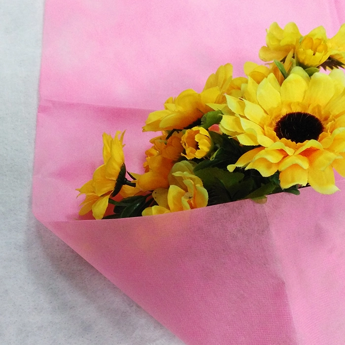 Flower Bouquet Nonwoven Wrapping Paper Flower Packing Roll On Sales