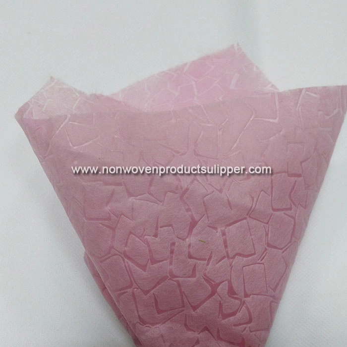 Creative Cobblestone Embossing GT-COPI01 Polypropylene Spunbonded Non Woven For Flower Bouquet Packaging