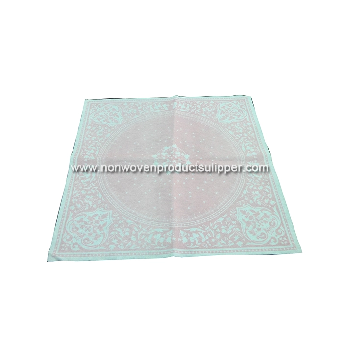 GT-WP01 Custom Printed 1/4 Airlaid Non Woven Fabric Cocktail Dinner Napkin On Sales