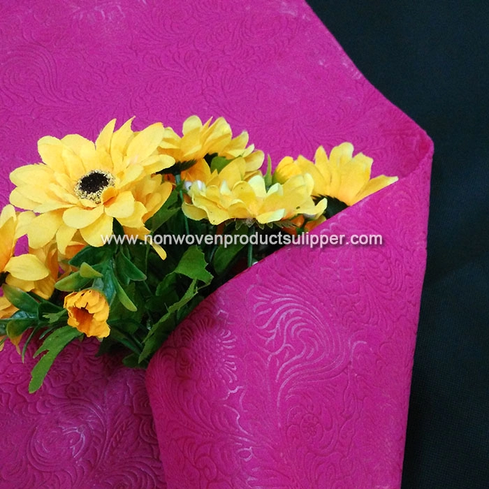 New Embossing GTRX-RORE01 Polypropylene Spunbonded Non Woven Wrapping Rolls For Home Decor