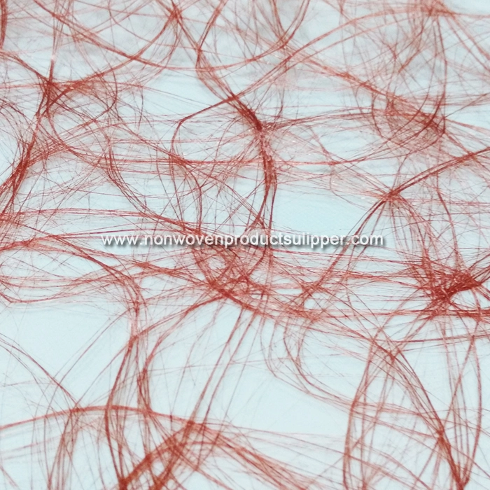 GTDL1001-C Red Color Floss Non Woven Fabric For Wholesale Table Decoration Polyester Custom Christmas Placemat
