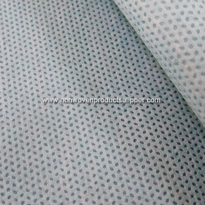 China Factory GR8# Green 35 gsm Waterproof SMS Non Woven Hygienic Materials