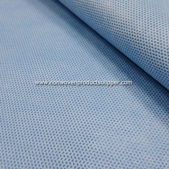 China Supplier GTHY-Bu01 Breathable Waterproof SMS Polypropylene Spunbonded Nonwoven Fabric For Medical Rolls Materials