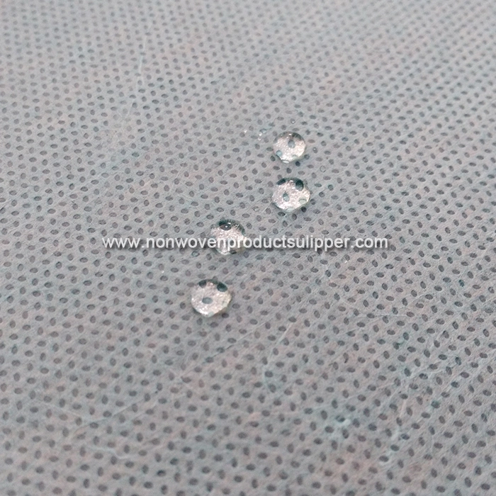 China Supplier GR3# Green 25 gsm Waterproof SMS Non Woven Medical And Health Materials