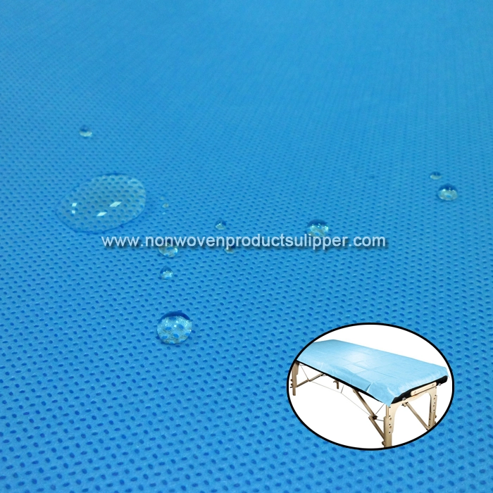 GHY-SMS Non Woven Waterproof Disposable Massage Spa Bed Table Sheet Wholesale