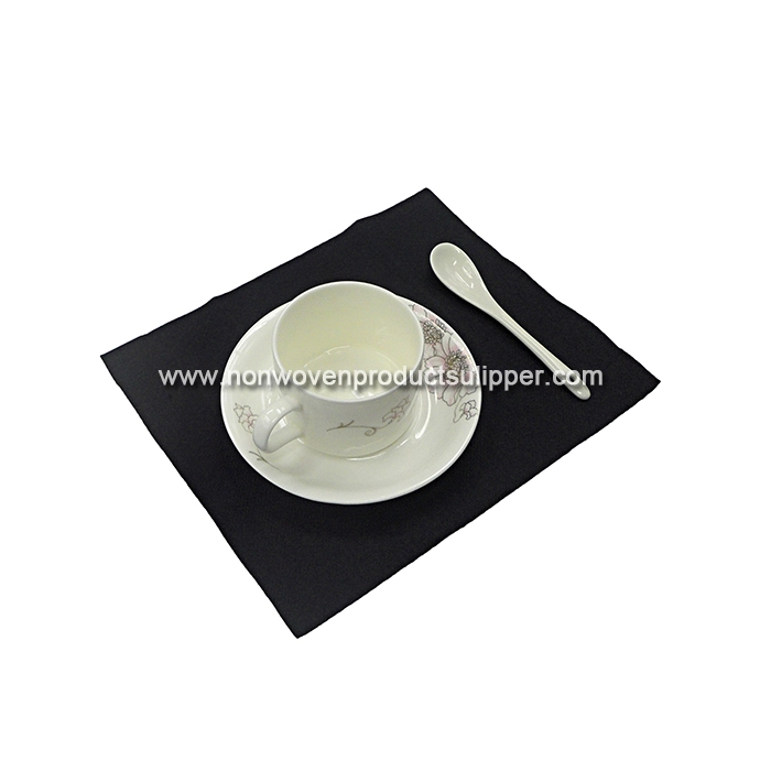 GT-BL01 China Manufacturer Air-laid Non Woven Customized Logo Design Restaurant Wedding Dining Decoration Placemat
