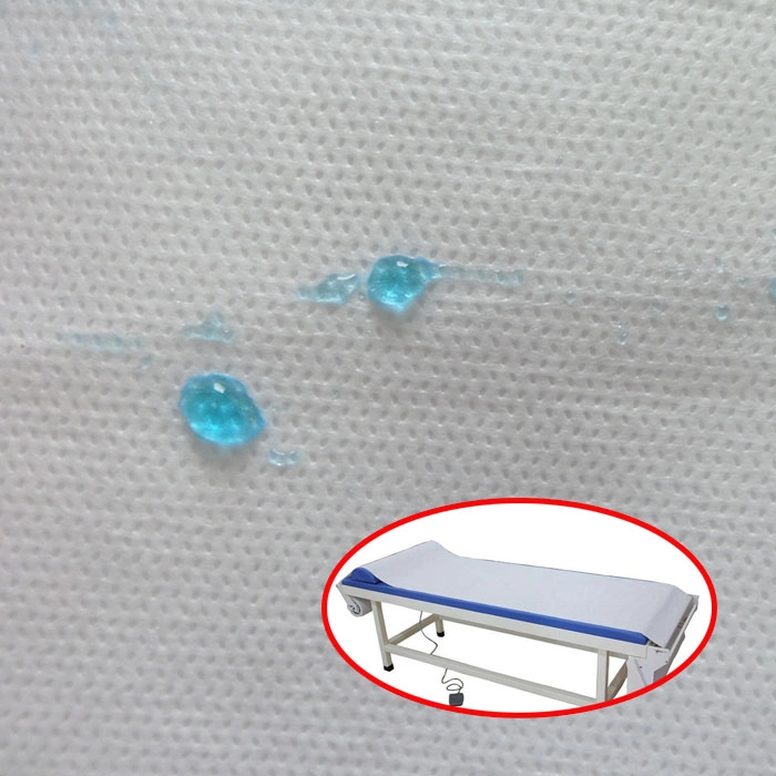 Factory Price Paper Nonwoven Fabric SPA Disposable Bed Sheet In Roll
