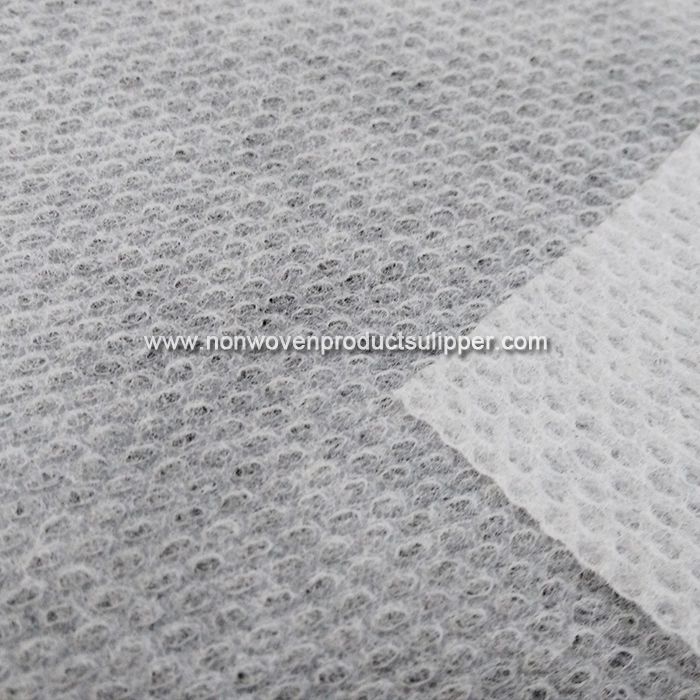 HL-07E Super Soft Pearl Embossed 100% Hydrophilic Spunbond Non Woven Fabric For Baby Diaper