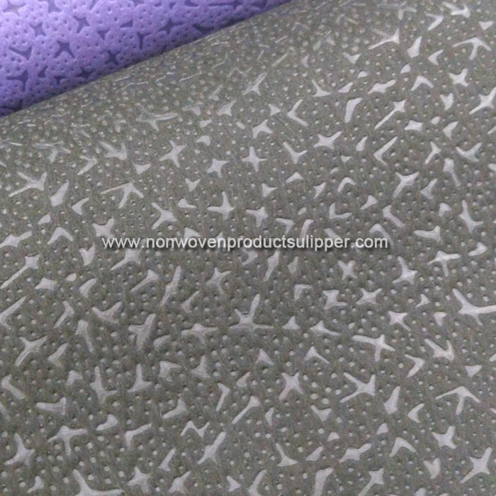 GTRX-B01 Black Color New Embossing PP Spunbond Non Woven Fabric For Disposable Tableware Mat Wholesale