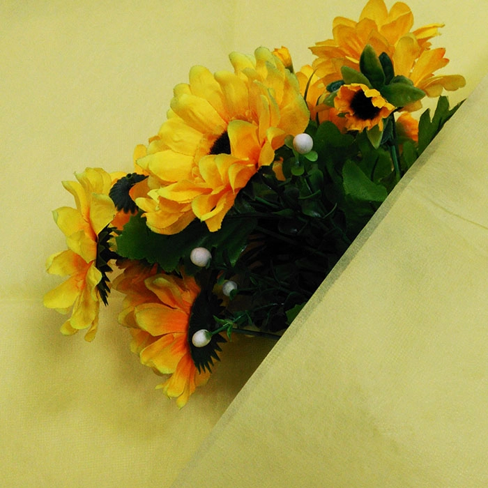Wrapping Non Woven Fabric Factory, Peanut Embossing Flower Wrap Paper PET Non Woven Fabric, Flower Packing Wholesale In China