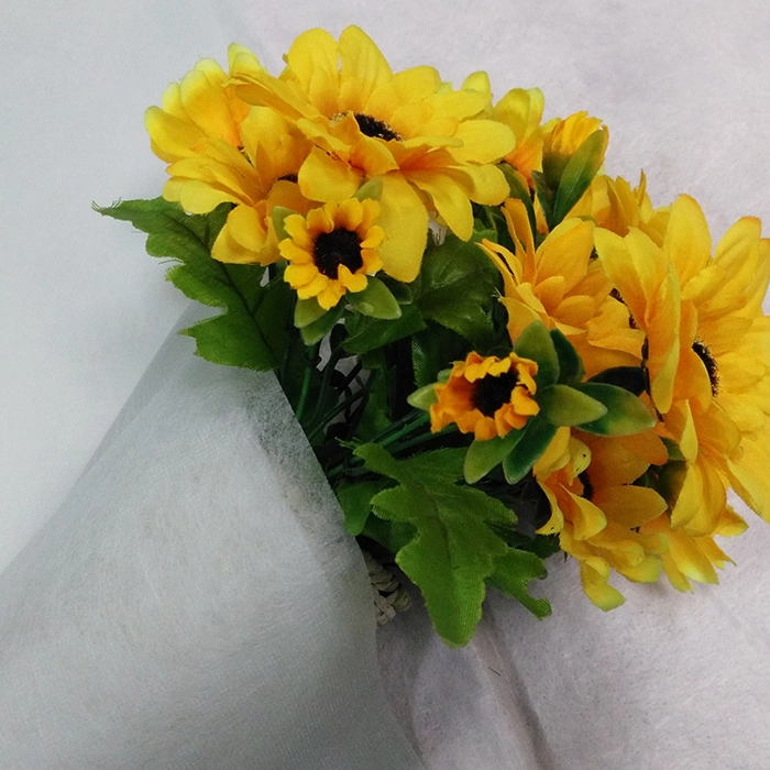 PET Spunbond Nonwoven Floral Sleeves Wholesale Wrapping Fabric On Sales