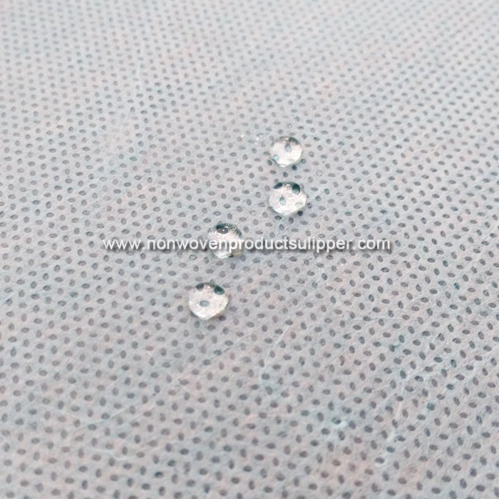 HYGR3-SMSBS 25gsm Waterproof Non Woven Fabric Perforated Disposable Bed Sheets Roll