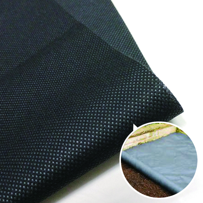 China Biodegradable Nonwoven Fabric Weeds Control Ground Protection Mat Manufacturer manufacturer